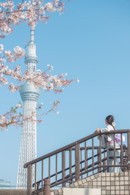 403 Oshiage Sta 3mins Walk! Wi-fi & Elevator 4pax * 東京都