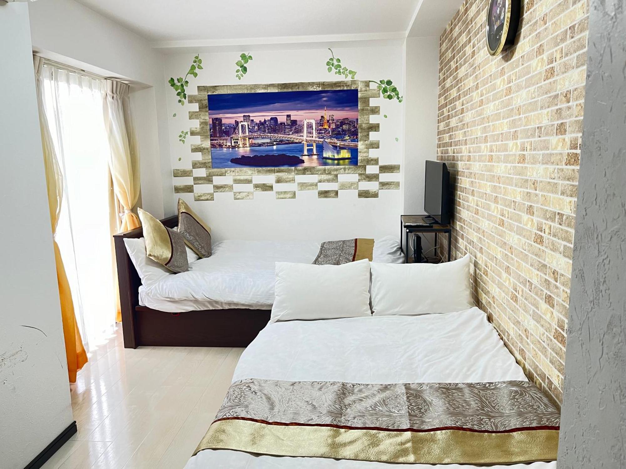 403 Oshiage Sta 3mins Walk! Wi-fi & Elevator 4pax 東京都